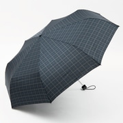 MR004-04 [折り畳み傘 晴雨兼用傘 65cm 耐風 手開き 大型 UVカット ネイビーチェック]