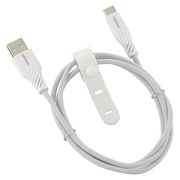 さらさらUSBケーブル Type-AtoC 1m 高耐久 ケーブルバンド付き SMT-L10SCA15N