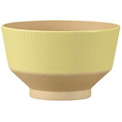日々色 抗菌キッズ汁椀 れもん色 74630-8