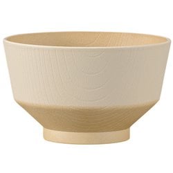 日々色 抗菌キッズ汁椀 きなり色 74633-9
