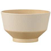 日々色 抗菌キッズ汁椀 きなり色 74633-9