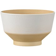 日々色 抗菌キッズ汁椀 しろ色 74634-6