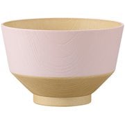 日々色 抗菌汁椀 さくら色 74605-6