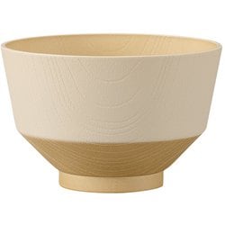日々色 抗菌汁椀 きなり色 74609-4