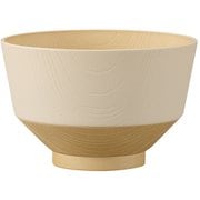 日々色 抗菌汁椀 きなり色 74609-4