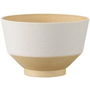 日々色 抗菌汁椀 しろ色 74610-0