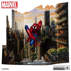 送料無料 米国販売 迫力の3D フィギュア スパイダーマン 1/10