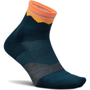 トレイル マックスクッション クオーター TRAIL MAX CUSHION QUARTER 4400130152242 440152 Blue Ridge Navy Lサイズ(26.5-29cm) [ランニングウェア ソックス ユニセックス]