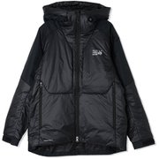 コンプレッサーアルパインフーデッドジャケット Compressor Alpine Hooded Jacket OM0618 010 Black XLサイズ [アウトドア 中綿ウェア メンズ]