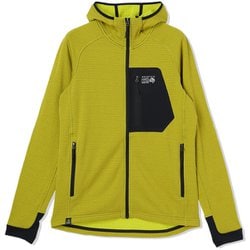 ポーラテックパワーグリッドFZフーディ Polartec Power Grid Full Zip Hoody OM0793 356 Moon Moss Heather Mサイズ [アウトドア フリース メンズ]
