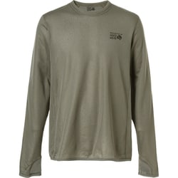エアメッシュロングスリーブクルー AirMesh Long Sleeve Crew OM9997 037 Sediment Mサイズ [アウトドア カットソー メンズ]