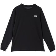 ボックスロゴロングスリーブ Box Logo Long Sleeve OM0722 010 Black Lサイズ [アウトドア カットソー メンズ]