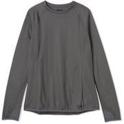 エアメッシュロングスリーブクルー AirMesh Long Sleeve Crew OL9998 037 Sediment XSサイズ [アウトドア カットソー レディース]