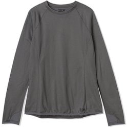 エアメッシュロングスリーブクルー AirMesh Long Sleeve Crew OL9998 037 Sediment Mサイズ [アウトドア カットソー レディース]
