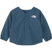 フィールドスモック B Field Smock NPB72302 ミッドナイトペトロール PO 90サイズ [アウトドア スモック ベビー]