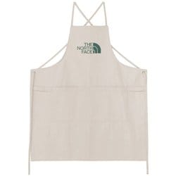 TNFロゴエプロン TNF Logo Apron NT62331 ナチュラル×TNFグリーン NG [アウトドア エプロン]