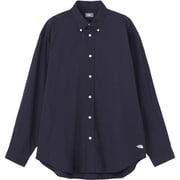 ロングスリーブハーフドームシャツ ユニセックス シャツ アビエイターネイビー（AN） Sサイズ NR12450