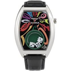 フランク三浦 マカオ ギャンブルウォッチ FMT104-SVCRBK