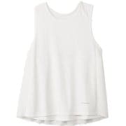 シアーライトレイヤードタンク SHEER LIGHT TANK DC524303 ジャスミンホワイト JW Mサイズ [フィットネス ヨガ シャツ レディース]