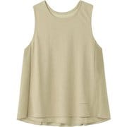 シアーライトレイヤードタンク SHEER LIGHT TANK DC524303 ストーンベージュ TB Mサイズ [フィットネス ヨガ シャツ レディース]