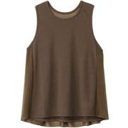 シアーライトレイヤードタンク SHEER LIGHT TANK DC524303 オリーブブラウン OE Mサイズ [フィットネス ヨガ シャツ レディース]