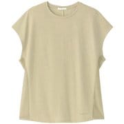 シアーライトハイブリッドティー SHEER LIGHT HYB T DC524301 ストーンベージュ TB Lサイズ [フィットネス ヨガ シャツ レディース]