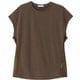 シアーライトハイブリッドティー SHEER LIGHT HYB T DC524301 オリーブブラウン OE Lサイズ [フィットネス ヨガ シャツ レディース]