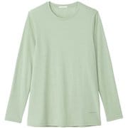 ドライミックスメッシュロングスリーブティー DRYMIXMESH L/S TEE DC724302 ミント MT Lサイズ [フィットネス ヨガ シャツ レディース]