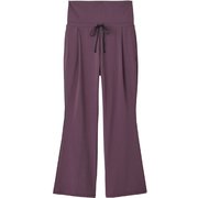 アコレードセミフレアパンツ ACCOLADE SEMI FLARE PANTS DC623301 オータムパープル(AU) Mサイズ [フィットネス ヨガ パンツ レディース]