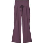 アコレードセミフレアパンツ ACCOLADE SEMI FLARE PANTS DC623301 オータムパープル(AU) Lサイズ [フィットネス ヨガ パンツ レディース]