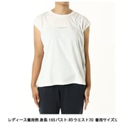 プリントフレンチティー PRINT FRENCH TEE DC724305 ジャスミンホワイト JW Lサイズ [フィットネス ヨガ シャツ レディース]
