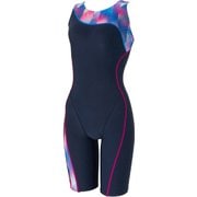 アシンメトリールースンニースキン Asymmetry Loosen Kneeskin SFW12403 パープル(PU) Oサイズ [水着 レディース]