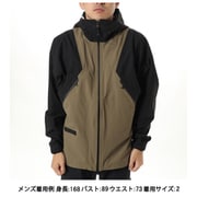 パーテックスシールドエアーマウンテニアリングジャケット PERTEX SHIELDAIR Mountaineering Jacket GM04101 ブラック×デザートトープ LJ サイズ4 [防水ジャケット ユニセックス]