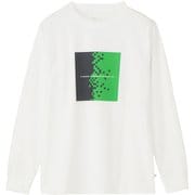 グラフィックティークルー KSU34101 ホワイト W Sサイズ [アウトドア カットソー ユニセックス]