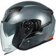 EXCEED2 DUNEシリーズ カラー：グレーネイビー サイズ：S（頭周のめやす：55-56cm） バイク用ヘルメット フルフェイスタイプ