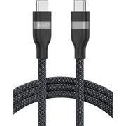 Anker USB-C & USB-C ケーブル (1.8m, 240W, 高耐久ナイロン) ブラック A82E2012