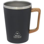 SHI403019 [マリット ハンドル付ステンレスタンブラー ブラック 480mL]