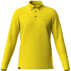 【タグ付き人気TOMMY HILFIGER】黄色　長袖　ポロシャツ　サイズS タグ付き☆人気☆TOMMY HILFIGER黄色 長袖 ポロシャツ サイズS