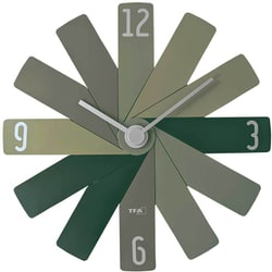 掛け時計 CLOCK IN THE BOX グリーン W-815 GR-Z
