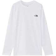 ロングスリーブデジタルボックスロゴティー L/S Digital Box Logo Tee NT82488 ホワイト W XLサイズ [アウトドア カットソー メンズ]