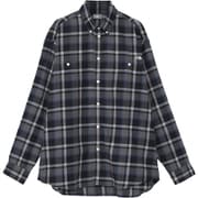ロングスリーブフロストフォージフランネルシャツ L/S Frostforge Flannel Shirt NR62431 ブラック×グレー KG XLサイズ [アウトドア シャツ ユニセックス]