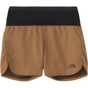 フリーランスパートショーツ Free Run Spurt Short NBW72490 ブロンクスブラウン BX Mサイズ [ランニングウェア ショートパンツ レディース]