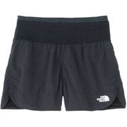 フリーランスパートショーツ Free Run Spurt Short NBW72490 ブラック K Mサイズ [ランニングウェア ショートパンツ レディース]