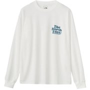 ロングスリーブフリーランクルー L/S Free Run Crew NT82493 ホワイト(W) Sサイズ [ランニングウェア シャツ ユニセックス]
