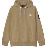スクエアロゴフルジップ Square Logo Full Zip NT62349 ケルプタン2 T2 Mサイズ [アウトドア パーカー ユニセックス]