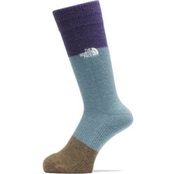 ハイカーズ クルー ユニセックス ソックス エターナルパープル×アルジーブルー（EA） Sサイズ（23-25cm） NN82422