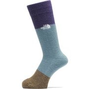 ハイカーズ クルー ユニセックス ソックス エターナルパープル×アルジーブルー(EA) Sサイズ(23-25cm) NN82422