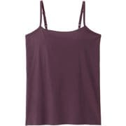 スキニッシュキャミソール SKINISH CAMISOLE DC124107 オータムパープル(AU) Mサイズ [フィットネス ヨガ カップ付きシャツ レディース]