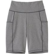 エニーモーションショートレギンス ANYMO SHORT LEGGNGS DC224350 チャコール CH Mサイズ [フィットネス ヨガ レギンス レディース]