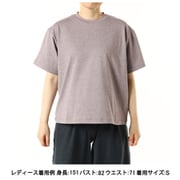 オールデイアクティブショートスリーブティー ALL DAY ACTIVE S/S TEE DC524103 ライラックヘイズ HL Sサイズ [フィットネス ヨガ シャツ レディース]